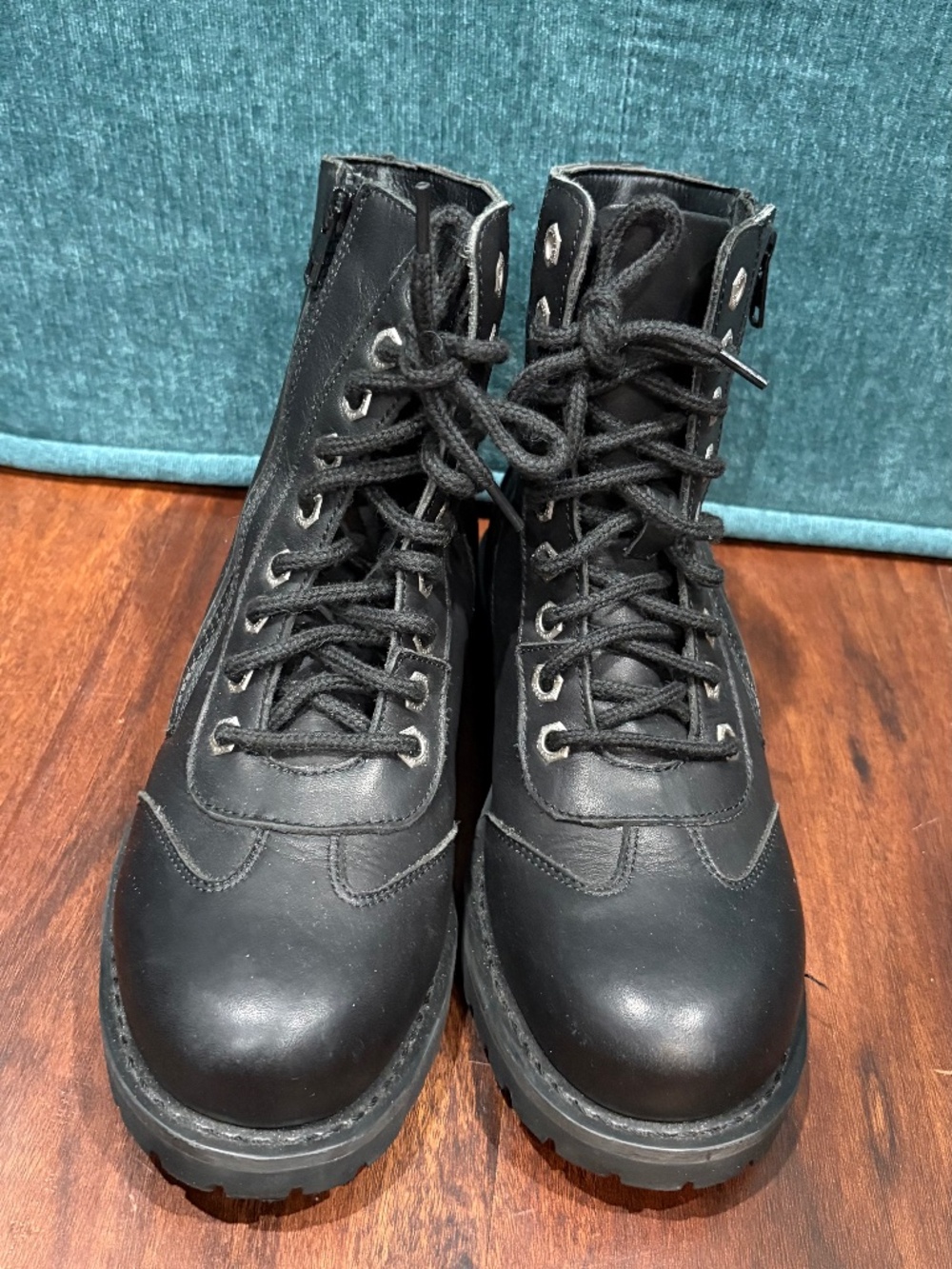 Black Biker Boots